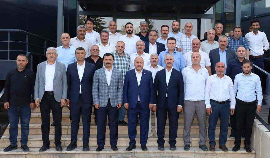 Kahta’da muhtarlarla istişare toplantısı yapıldı