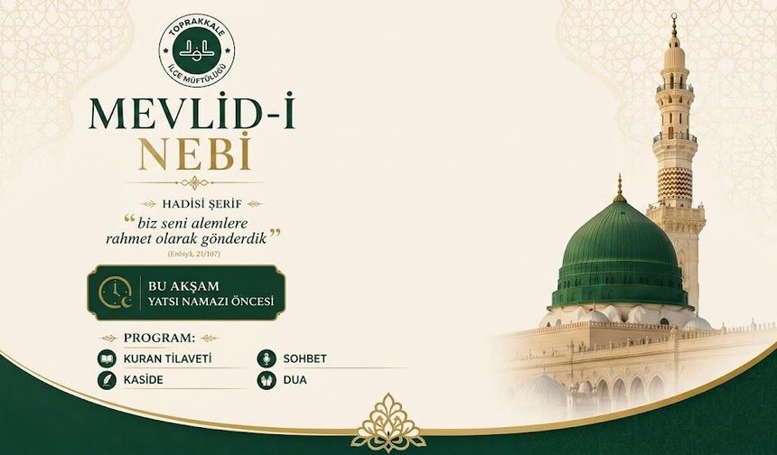 Toprakkale Mevlid-i Nebi İçin Manevi Buluşmaya Hazırlanıyor