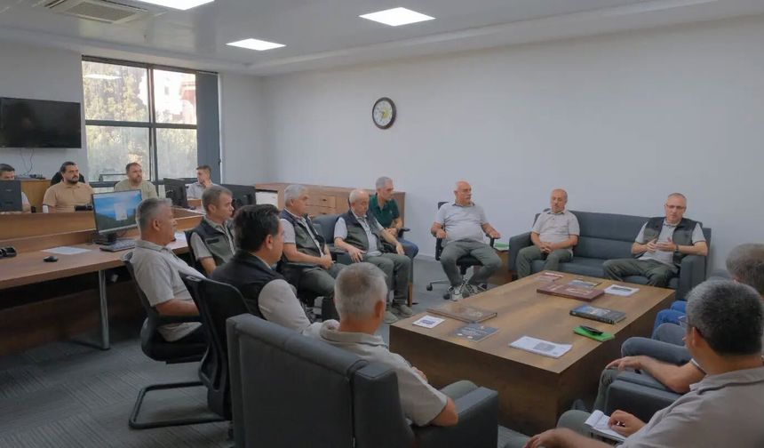 Bölge Müdürlüğü Yangın Sezonunu Değerlendirdi