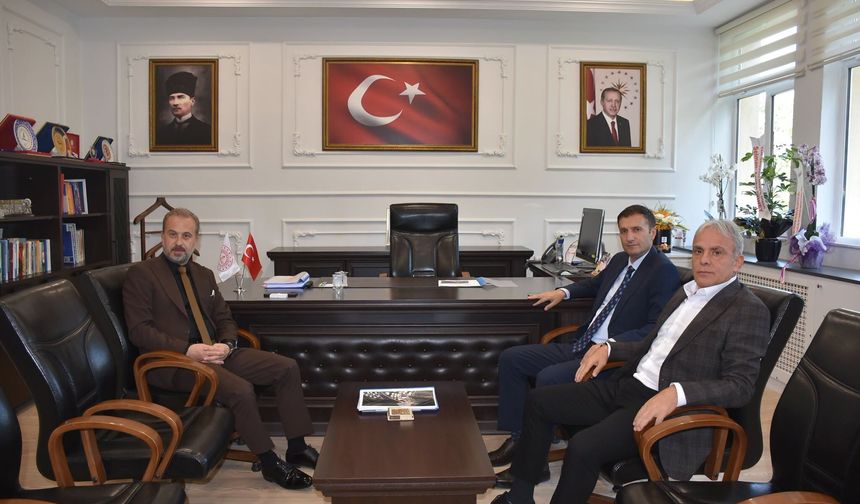 Artvin SGK ve İŞKUR’dan Müdür Beraat Şahin’e Ziyaret