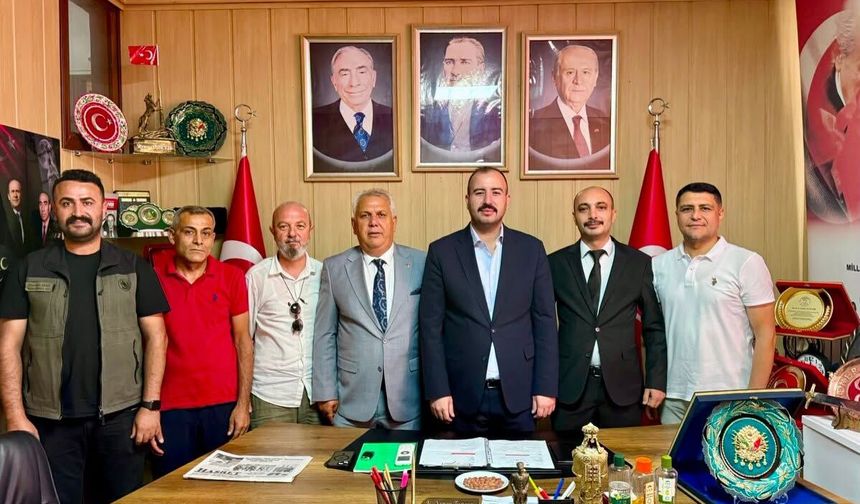 Başkan Yener Tuncer Dernek Üyelerini Ağırladı