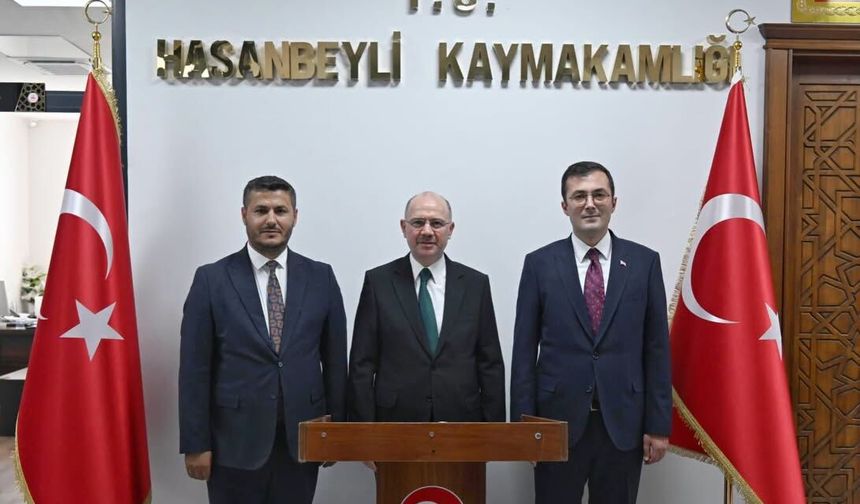 Osmaniye Valisi Hasanbeyli’de Hizmetleri Değerlendirdi