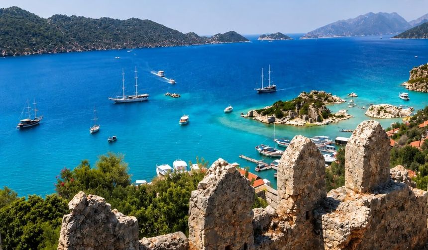 Antalya Kekova Doğasıyla Hayran Bırakıyor