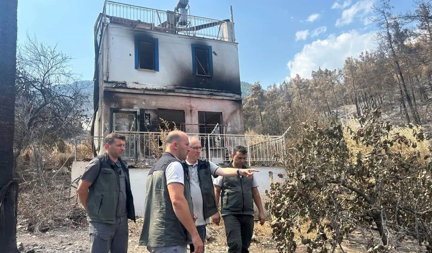 Kumluca'daki Yangın Bölgesinde Son Durum