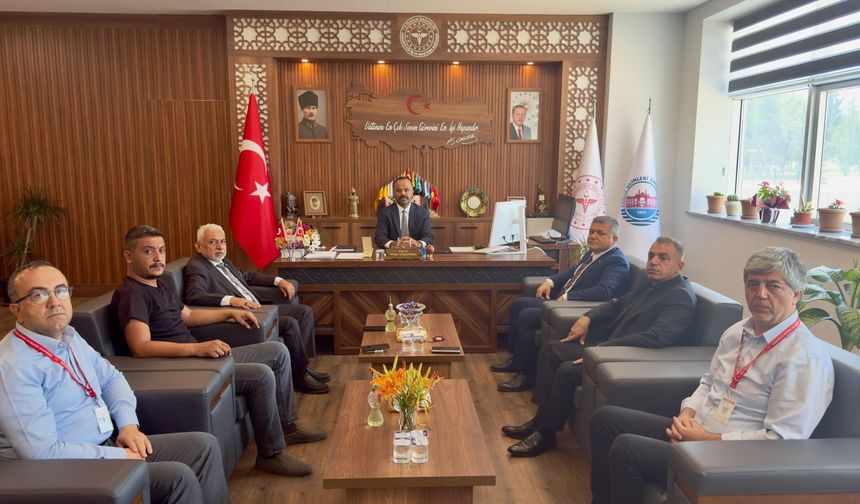 Başhekim Prof. Dr. Hakan Hakkoymaz’a Anlamlı Ziyaret