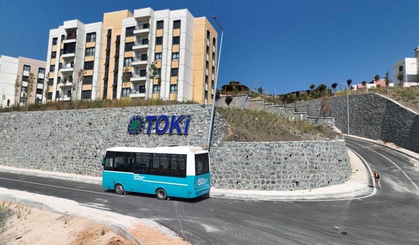 HBB Kisecik TOKİ Konutlarına Ulaşımı Başlattı