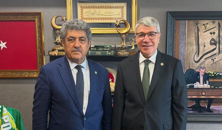 Osmaniye Milletvekili Seydi Gülsoy Menderes Demir'i Ağırladı