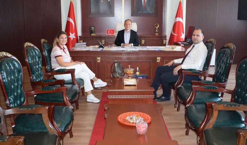Erzin Kaymakamı Yunus Emre Akpınar'a DenizBank Ziyareti