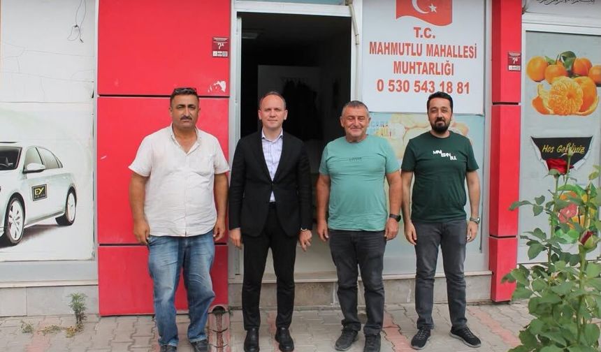 Erzin Kaymakamı Yunus Emre Akpınar Mahmutlu’da