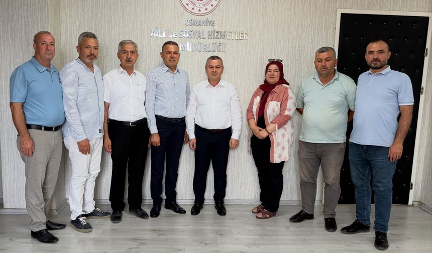 Osmaniye İl Müdürü Naci Yılmaz Muhtarları Ağırladı