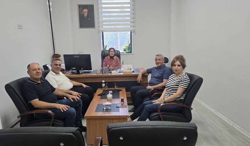 Sağlık-Sen Osmaniye, İl Sağlık Müdürünü Ziyaret Etti