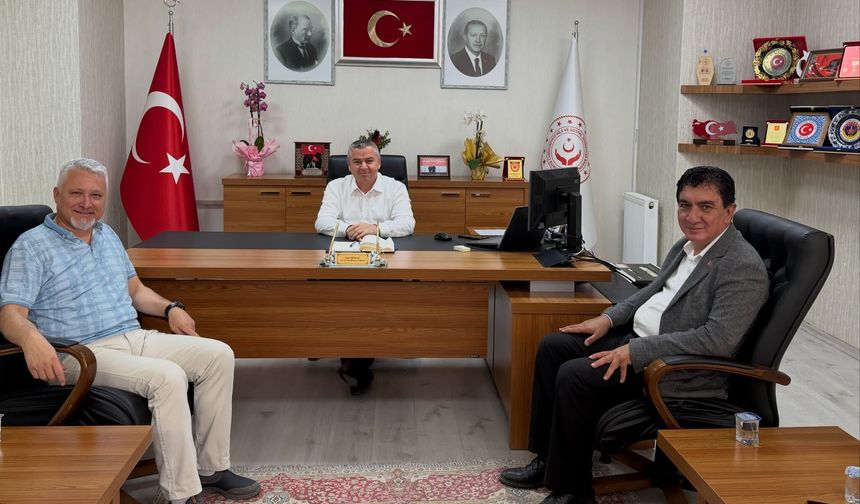 Naci Yılmaz’a Beyazay Derneği’nden Ziyaret