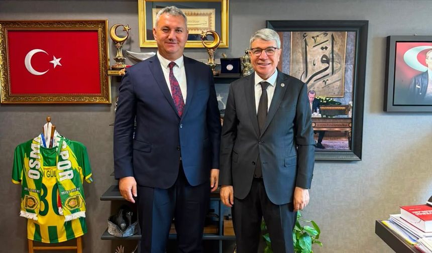 Başkan İba’dan Osmaniye Milletvekili Gülsoy’a ziyaret