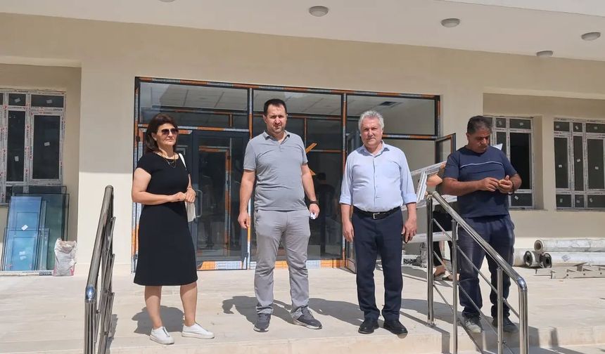 Düziçi İlçe Milli Eğitim Müdürü Aksay’dan okul incelemesi