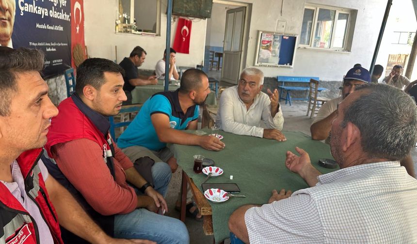 Osmaniye Koçyurdu’nda çiftçilere destek bilgilendirmesi