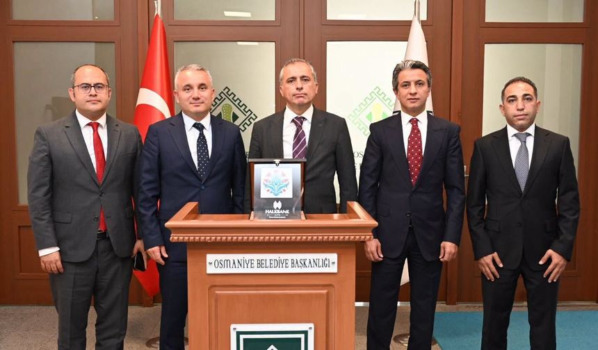 Halkbank Yöneticilerinden Başkan İbrahim Çenet’e Ziyaret