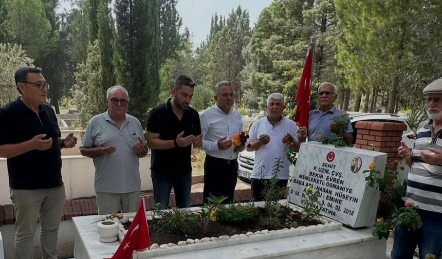 Kılıç: “Şehitlerimizin emanetlerine sahip çıkacağız”