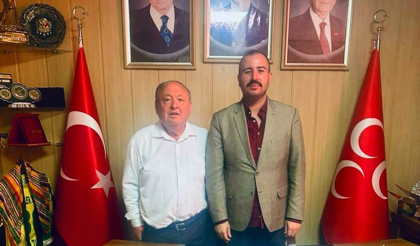 Eski Başkan Ömer Tarhan’dan Başkan Yener Tuncer’e ziyaret