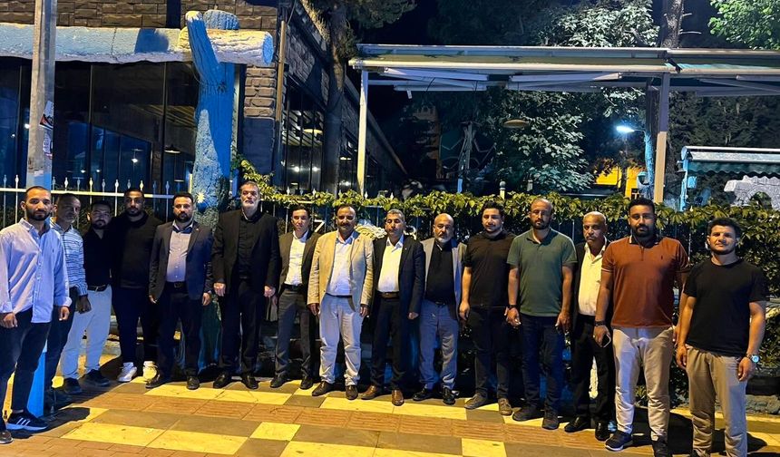 MHP Akçakale İlçe Başkanı Tetik’i Ağırladı