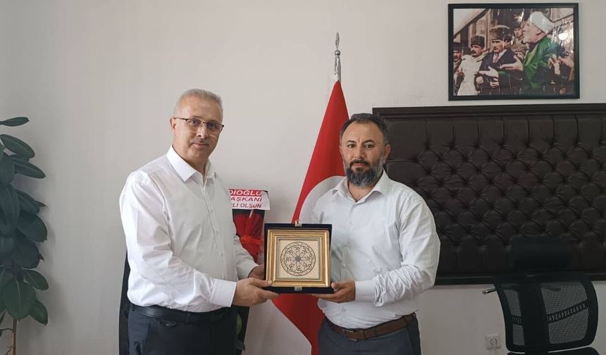 Osmaniye İl Müftüsü Ahat Taşcı’dan Bahçe İlçe Müftülüğüne Ziyaret