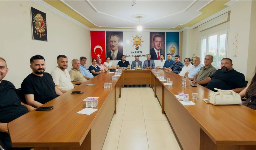 AK Parti Düziçi Teşkilatında Haftalık Yönetim Kurulu Toplantısı Gerçekleştirildi