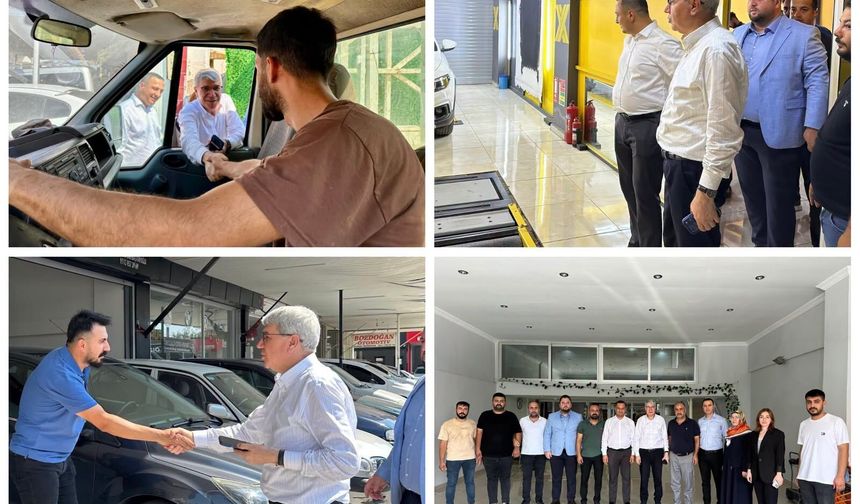 AK Parti Heyetinden Osmaniye Galericiler Sitesi’ne Ziyaret