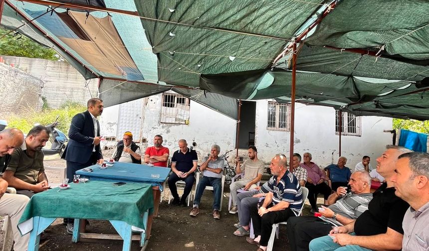 Anahtar Parti Cebel-i Bereket'te Vatandaşlarla Buluştu