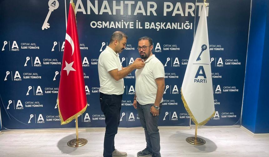Anahtar Parti Osmaniye’de Teşkilat Yapısını Güçlendirmeye Devam Ediyor