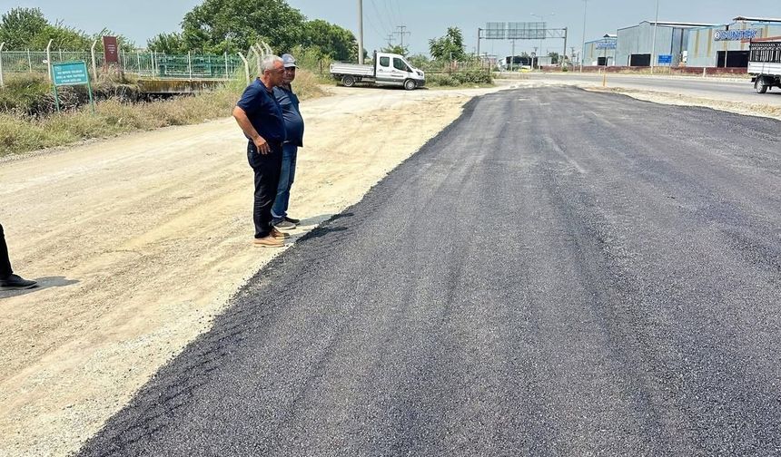 Başkan Fidan Türkmen’de Yol Çalışmalarını İnceledi