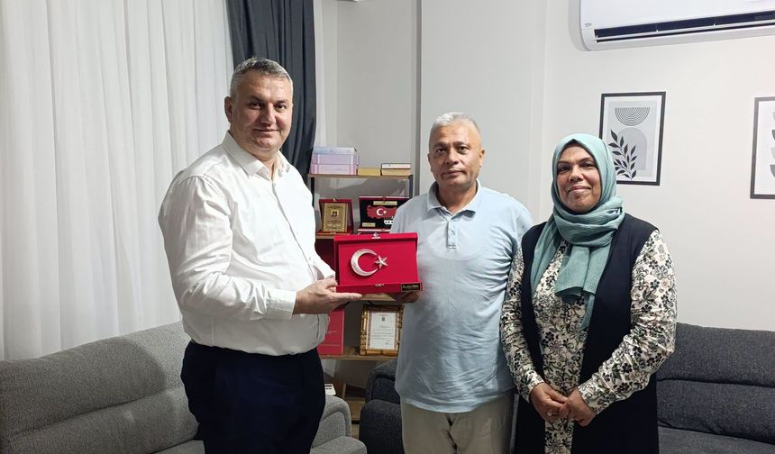 Başkan İba’dan Emekli Komutana Vefa Ziyareti