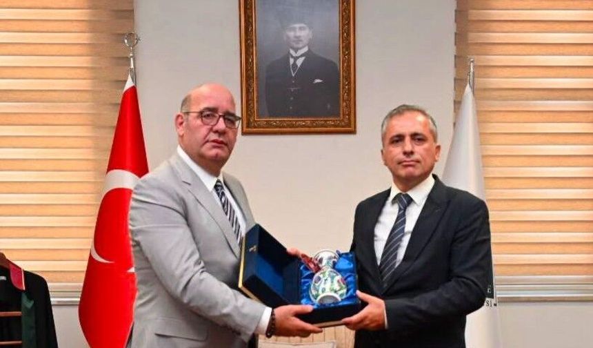 Birlik Başkanı  Yalçın’dan Belediye Başkanı Çenet’e Ziyaret