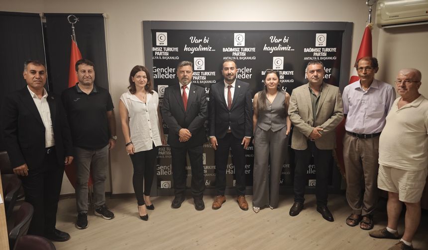 BTP Antalya’da Yeni Yönetim Göreve Başladı