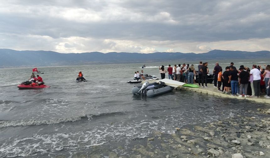 Burdur Gölü'nde Su Sporları Festivali düzenlendi