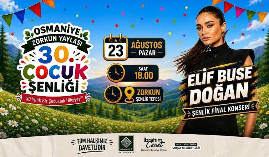 Zorkun Yaylası’nda Çocuk Şenliği Heyecanı
