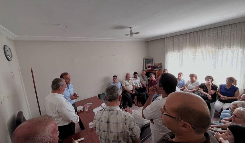 YENİ Parti Osmaniye İl Başkanı Avni Güvel Düziçi’nde Partililerle Buluştu