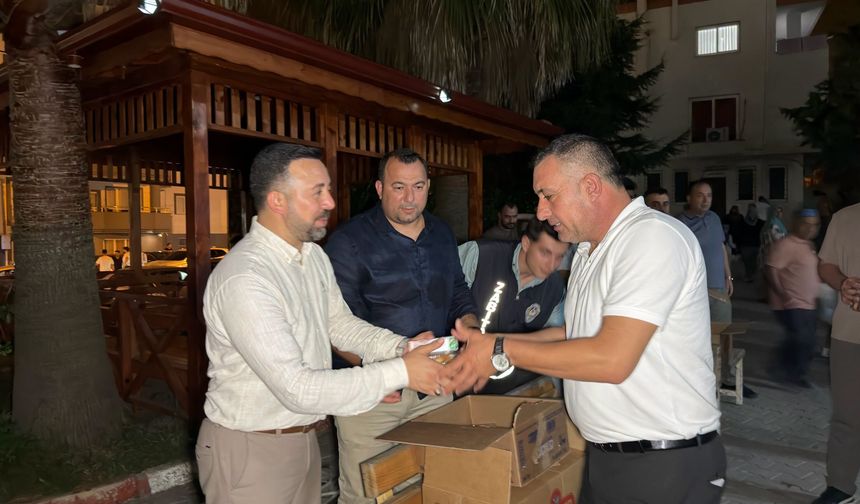 Düziçi’nde Mevlid Kandili’nde Simit İkramı