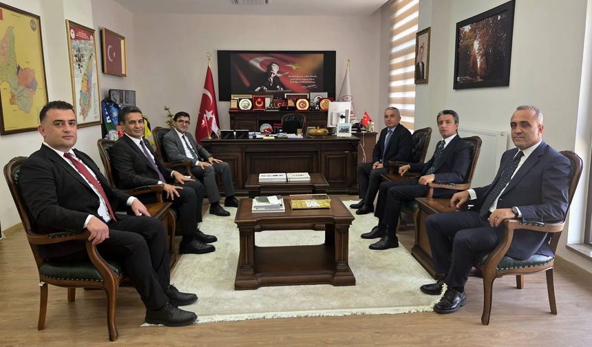 Sumbas Kaymakamı Hakan Kara’ya Halkbank’tan Ziyaret