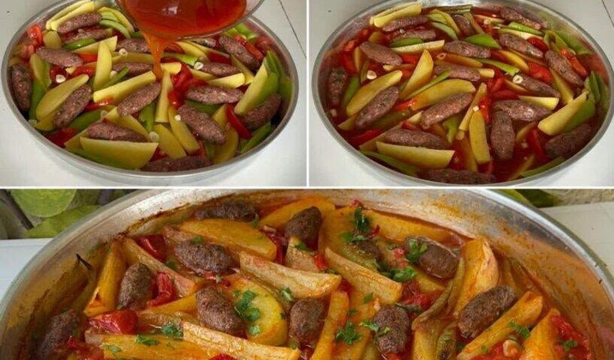 İstanbul’da Kızartma Tadında Köfte Patates Nasıl Yapılır?