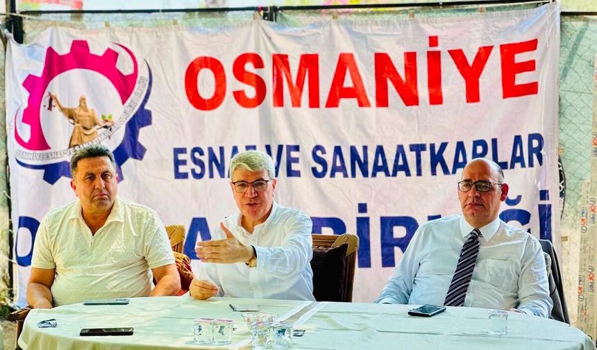 Milletvekili Gülsoy Osmaniyeli Esnafla Buluştu
