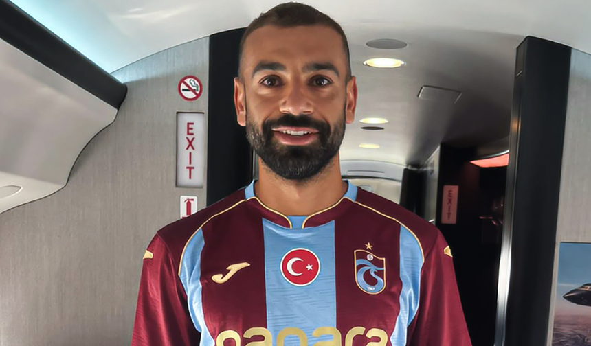 Papara Park'ta Tarihi İmza! Trabzonspor Salah'ı Tanıtıyor
