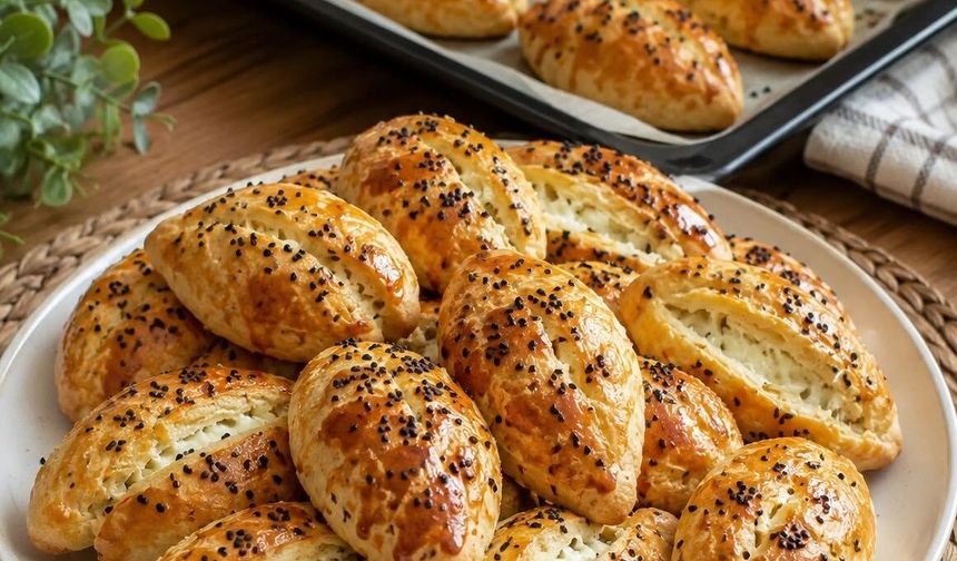 Osmaniye’de Çörek Otlu Peynirli Poğaça Tarifi Çok Seviliyor