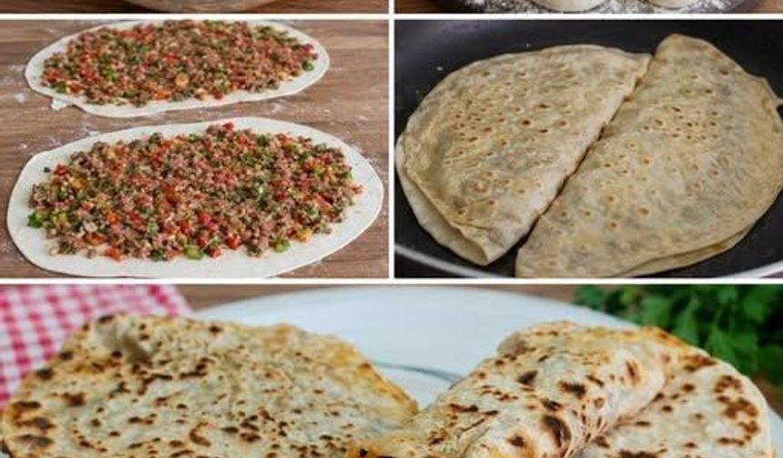 Osmaniye’de Lahmacun Tadında Mayasız Gözleme Nasıl Yapılır?