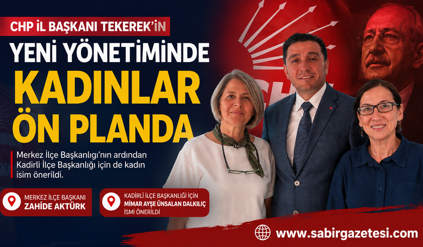 Tekerek'in Yönetiminde Kadınlar Öne Çıkıyor