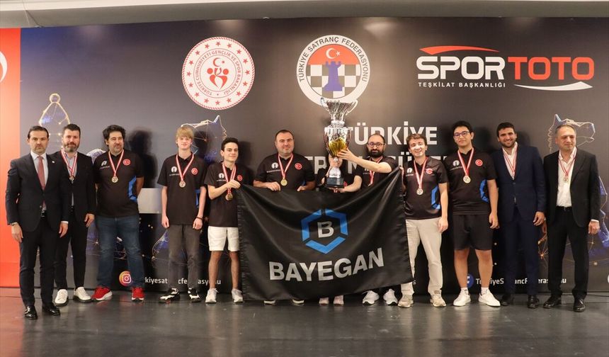 Türkiye Satranç Süper Ligi'nde şampiyon Bayegan Pendik Satranç Spor Kulübü oldu