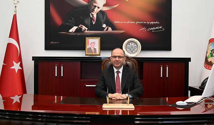 Vali Serdengeçti’den 30 Ağustos Zafer Bayramı Mesajı