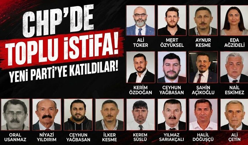 Kadirli Belediyesi’nde CHP’den Toplu İstifa