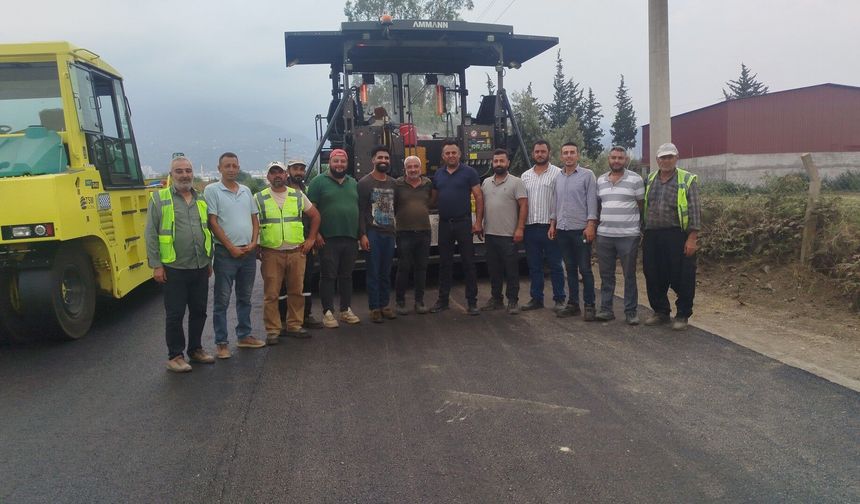 Göllüler Yolu’nda Asfalt Çalışması: Ulaşım Konforu Artıyor