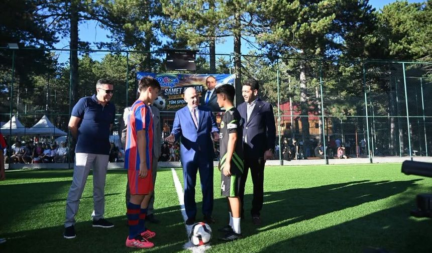 Zorkun’da Futbol Heyecanı Çocukları Buluşturdu
