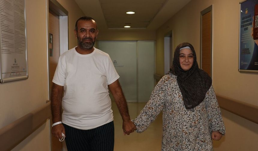 27 yıllık eşinden aldığı böbrekle sağlığına kavuştu