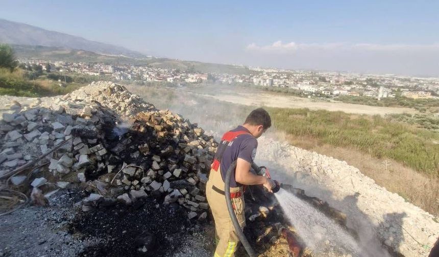 Hatay’da üç ilçede çıkan yangınlar kontrol altına alındı